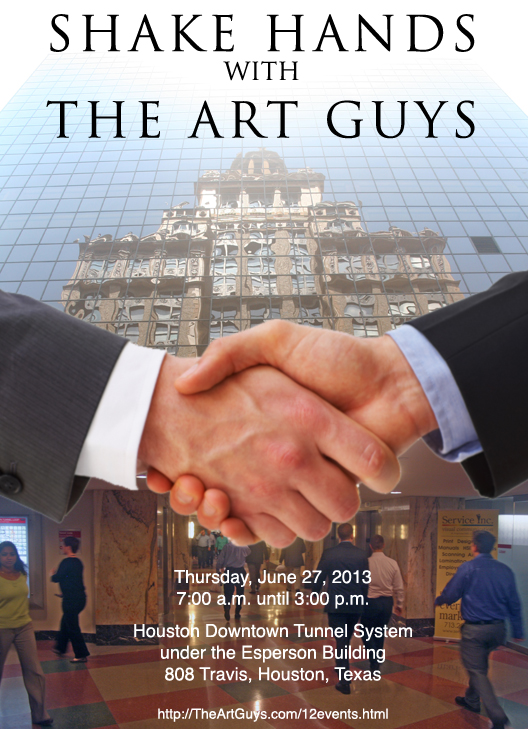 The Art Guys' Latest Houston Antics